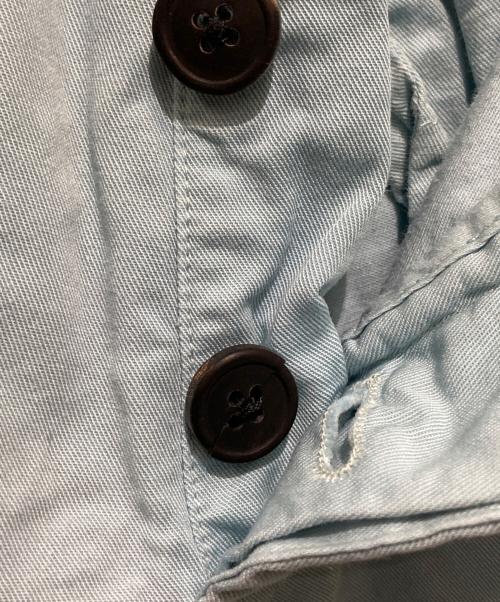 DRIES VAN NOTEN（ドリスヴァンノッテン）DRIES VAN NOTEN (ドリスヴァンノッテン) ワークパンツ スカイブルー サイズ:48の古着・服飾アイテム