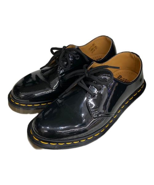 Dr.Martens（ドクターマーチン）Dr.Martens (ドクターマーチン) エナメル3ホールシューズ ブラック サイズ:UK3の古着・服飾アイテム