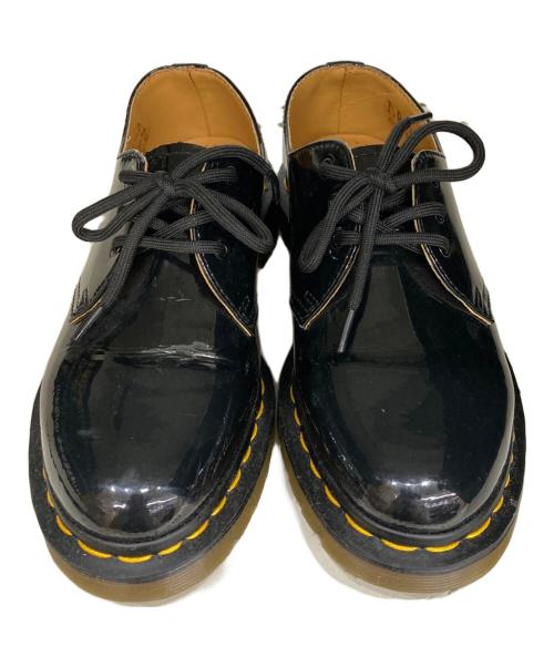 Dr.Martens（ドクターマーチン）Dr.Martens (ドクターマーチン) エナメル3ホールシューズ ブラック サイズ:UK3の古着・服飾アイテム