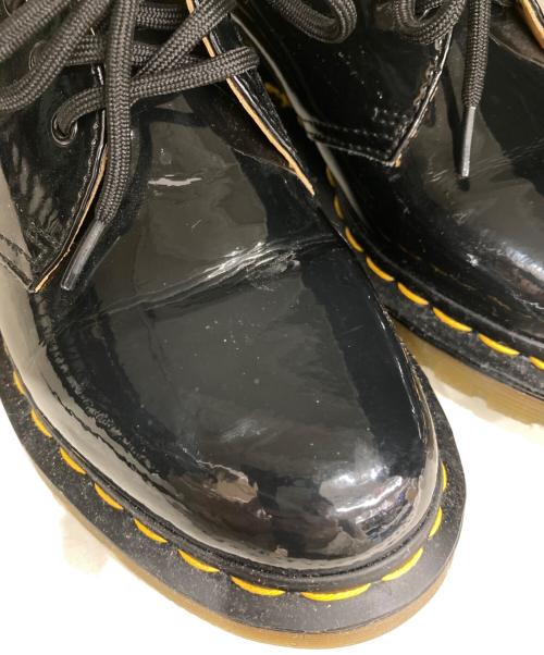 Dr.Martens（ドクターマーチン）Dr.Martens (ドクターマーチン) エナメル3ホールシューズ ブラック サイズ:UK3の古着・服飾アイテム