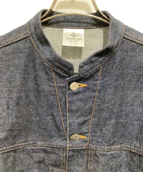 STABILIZER gnz（スタビライザージーンズ）STABILIZER GNZ (スタビライザージーンズ) lot.8-52 stand collar jacket インディゴ サイズ:42の古着・服飾アイテム