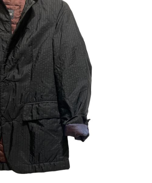 BOSS HUGO BOSS（ボス ヒューゴボス）BOSS HUGO BOSS (ボス ヒューゴボス) キルティングテーラードジャケット ブラック サイズ:2の古着・服飾アイテム