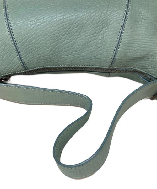 TOD'S（トッズ）TOD'S (トッズ) イーストウエスト ワンショルダーバッグ グリーンの古着・服飾アイテム