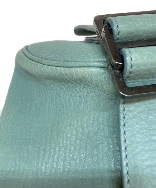 TOD'S（トッズ）TOD'S (トッズ) イーストウエスト ワンショルダーバッグ グリーンの古着・服飾アイテム
