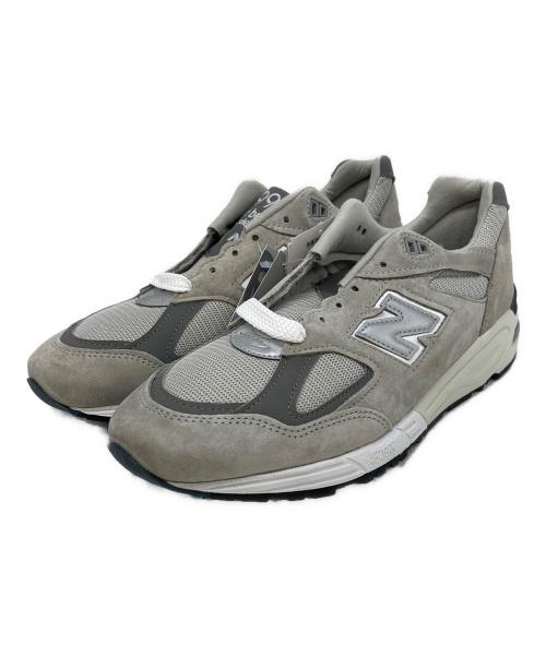 NEW BALANCE（ニューバランス）NEW BALANCE (ニューバランス) ローカットスニーカー グレー サイズ:27cm 未使用品の古着・服飾アイテム