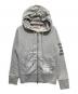 Thom Browne（トムブラウン）の古着「CLASSIC FULL ZIP HOODIE」｜グレー