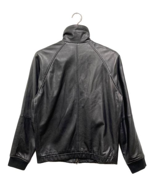 theory（セオリー）theory (セオリー) Stand Collar Jacket in Polished Nappa ブラック サイズ:Ｓの古着・服飾アイテム