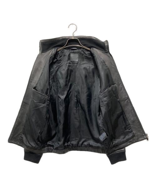 theory（セオリー）theory (セオリー) Stand Collar Jacket in Polished Nappa ブラック サイズ:Ｓの古着・服飾アイテム