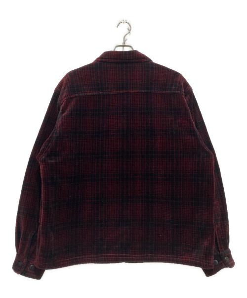 Patagonia（パタゴニア）Patagonia (パタゴニア) ウルトラプラッシュ プルオーバーシャツ レッド サイズ:Lの古着・服飾アイテム