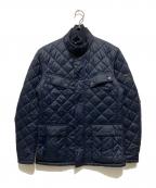 Barbourバブアー）の古着「キルティングジャケット」｜ネイビー