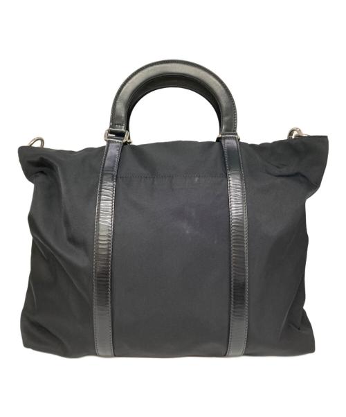 PRADA（プラダ）PRADA (プラダ) ナイロン 2WAY ショルダーバッグ ブラックの古着・服飾アイテム