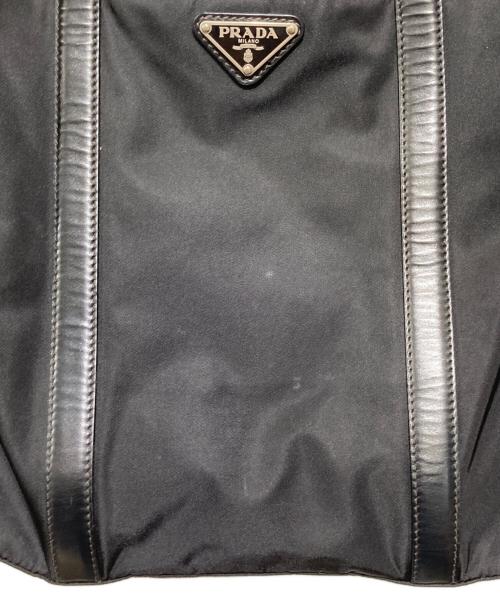 PRADA（プラダ）PRADA (プラダ) ナイロン 2WAY ショルダーバッグ ブラックの古着・服飾アイテム