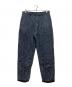 Porter Classic（ポータークラシック）の古着「NEW SASHIKO CROPPED PANTS / ニュー刺し子クロップドパンツ」｜インディゴ