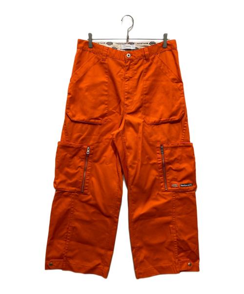 Dickies（ディッキーズ）Dickies (ディッキーズ) FACETASM (ファセッタズム) コラボワークパンツ オレンジ サイズ:3の古着・服飾アイテム