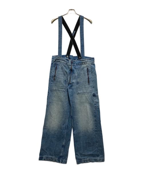 G-STAR RAW（ジースターロゥ）G-STAR RAW (ジースターロゥ) FACETASM (ファセッタズム) アポロサスペンダーデニムパンツ/APOLLO SUSPENDER PANTS インディゴ サイズ:Lの古着・服飾アイテム