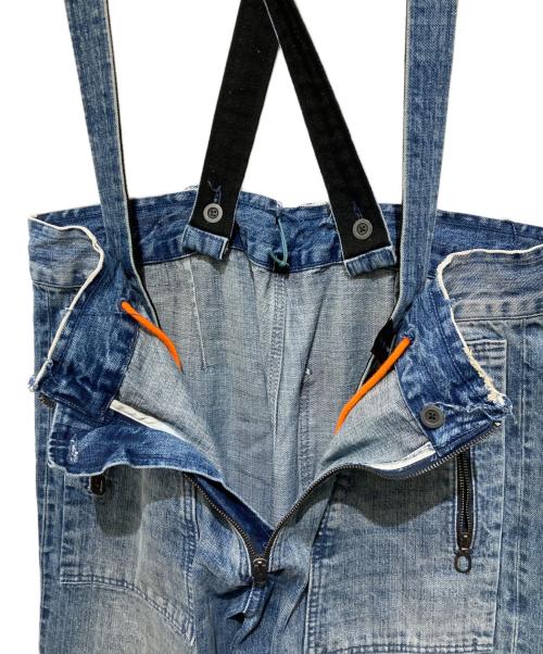 G-STAR RAW（ジースターロゥ）G-STAR RAW (ジースターロゥ) FACETASM (ファセッタズム) アポロサスペンダーデニムパンツ/APOLLO SUSPENDER PANTS インディゴ サイズ:Lの古着・服飾アイテム