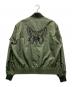 Needles (ニードルズ) G-8 Jacket - Python Jacquard Sat / G－8ジャケットパイソンジャガードサテン グリーン サイズ:L：30000円
