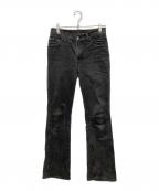 LEVI'Sリーバイス）の古着「00's 517 ブーツカットデニムパンツ　Made in USA」｜ブラック