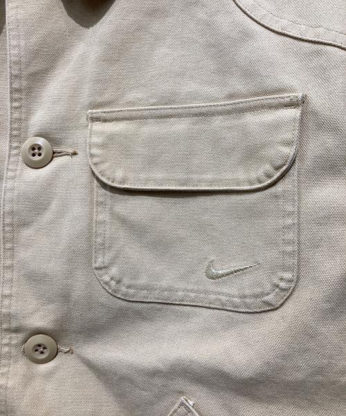 NIKE（ナイキ）NIKE (ナイキ) フランネル裏地付き バーン コート ベージュ サイズ:XLの古着・服飾アイテム