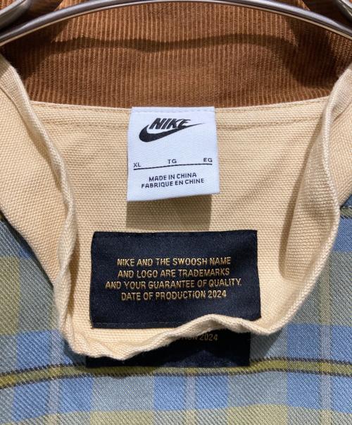 NIKE（ナイキ）NIKE (ナイキ) フランネル裏地付き バーン コート ベージュ サイズ:XLの古着・服飾アイテム
