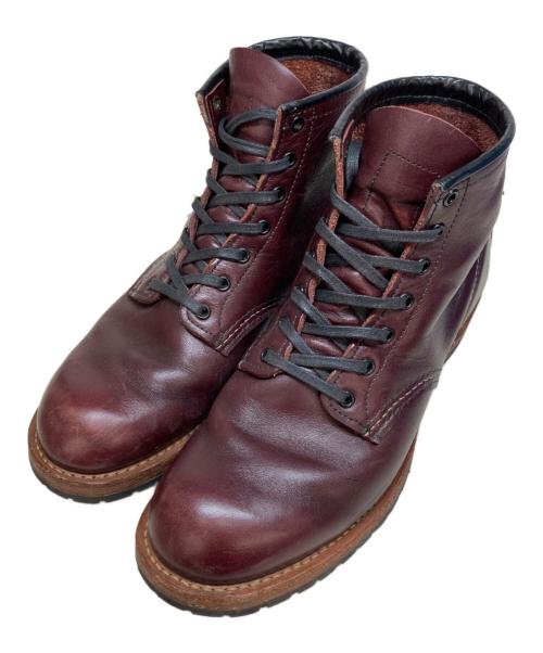 RED WING（レッドウィング）RED WING (レッドウィング) ベックマンブーツ ビブラムソール ブラックチェリーフェザーストーン/9411 Classic Dress Beckman Boot Vibram ワインレッド サイズ:US7.5 Dの古着・服飾アイテム
