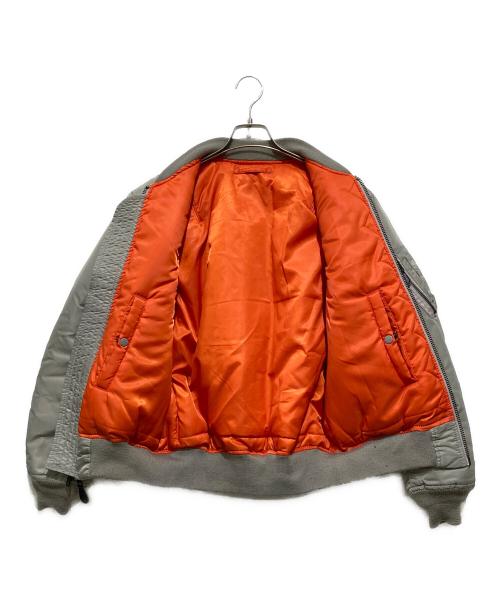 AVIREX（アヴィレックス）AVIREX (アヴィレックス) コマーシャルロゴMA-1ジャケット カーキ サイズ:Lの古着・服飾アイテム