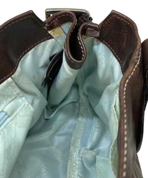 LONGCHAMP（ロンシャン）LONGCHAMP (ロンシャン) レザーハンドバッグ / IDOLE ブラウンの古着・服飾アイテム