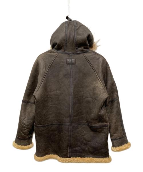 AVIREX（アヴィレックス）AVIREX (アヴィレックス) 25周年記念 ムートンN-3B ブラウン サイズ:Mの古着・服飾アイテム