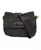 MARC JACOBSマークジェイコブス）の古着「フラップショルダーキルティングバッグ」｜ブラック