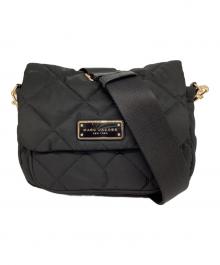 MARC JACOBS（マークジェイコブス）の古着「フラップショルダーキルティングバッグ」｜ブラック