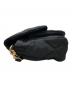 中古・古着 MARC JACOBS (マークジェイコブス) フラップショルダーキルティングバッグ ブラック：15000円