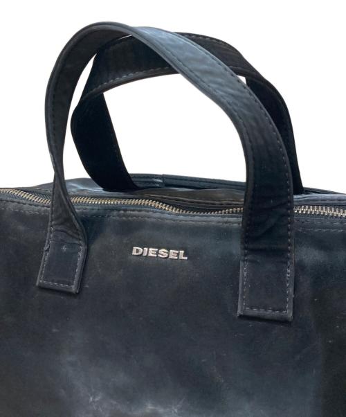 DIESEL（ディーゼル）DIESEL (ディーゼル) デニムリバーシブルミニボストンバッグ インディゴの古着・服飾アイテム
