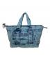 DIESEL (ディーゼル) デニムリバーシブルミニボストンバッグ インディゴ：10000円