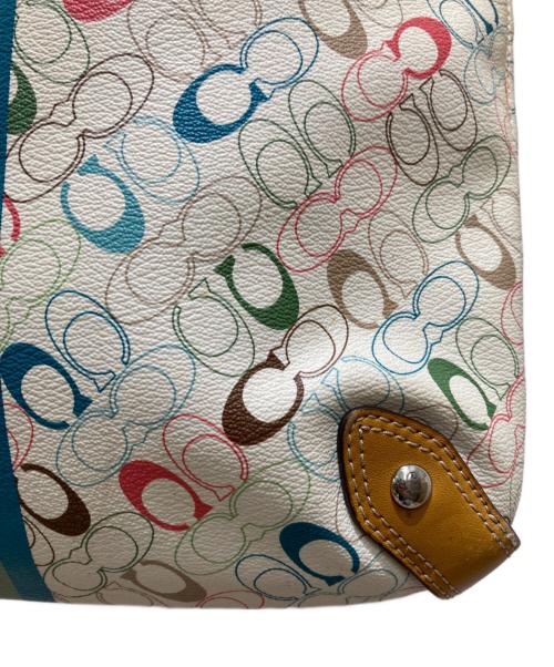 COACH（コーチ）COACH (コーチ) ワンショルダーバッグ ホワイトの古着・服飾アイテム