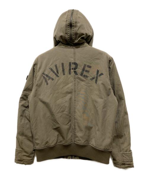 AVIREX（アヴィレックス）AVIREX (アヴィレックス) N-2Bタイプ フライトジャケット オリーブ サイズ:XLの古着・服飾アイテム