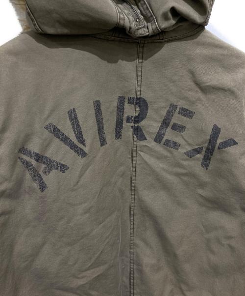 AVIREX（アヴィレックス）AVIREX (アヴィレックス) N-2Bタイプ フライトジャケット オリーブ サイズ:XLの古着・服飾アイテム