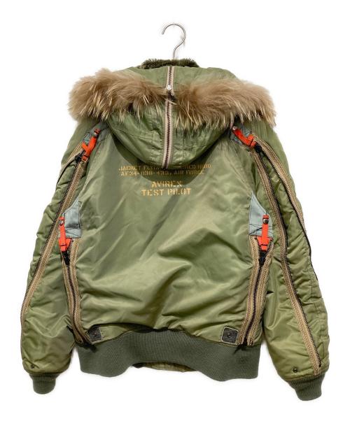 AVIREX（アヴィレックス）AVIREX (アヴィレックス) N-2Bジャケット カーキ サイズ:Lの古着・服飾アイテム