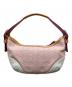 COACH (コーチ) マイクロシグネチャーワンショルダーバッグ/Hobo Signature One Shoulder Bag ピンク：16000円