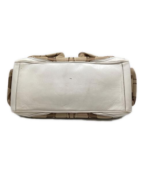 COACH（コーチ）COACH (コーチ) レガシー ハンドバッグ シグネチャー ブラウンの古着・服飾アイテム