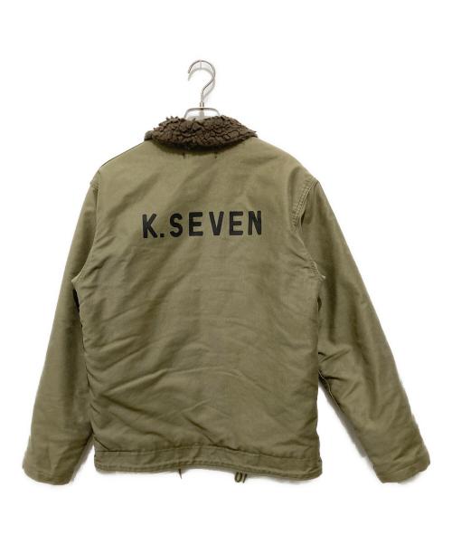 TENDERLOIN（テンダーロイン）TENDERLOIN (テンダーロイン) ‘T-1 / K-SEVEN’デッキジャケット グリーン サイズ:Mの古着・服飾アイテム