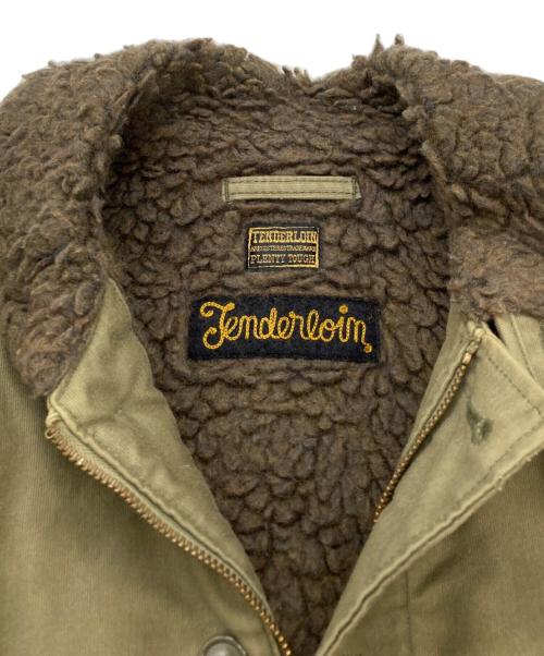 TENDERLOIN（テンダーロイン）TENDERLOIN (テンダーロイン) ‘T-1 / K-SEVEN’デッキジャケット グリーン サイズ:Mの古着・服飾アイテム