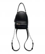 ALEXANDER WANGアレキサンダー・ワン）の古着「アティカ ミニバックパック/Attica Soft Two Way Mini Crossbody Bag」｜ブラック