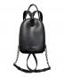 中古・古着 ALEXANDER WANG (アレキサンダー・ワン) アティカ ミニバックパック/Attica Soft Two Way Mini Crossbody Bag ブラック：27000円