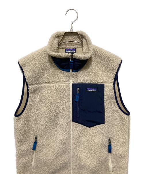 Patagonia（パタゴニア）Patagonia (パタゴニア) Classic Retro-X Vest ボアベスト ナチュラル サイズ:Lの古着・服飾アイテム