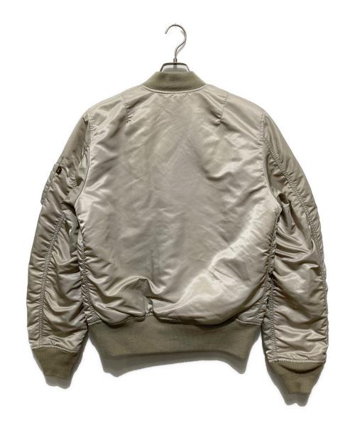 ALPHA（アルファ）ALPHA (アルファ) MA-1ジャケット グレー サイズ:Lの古着・服飾アイテム