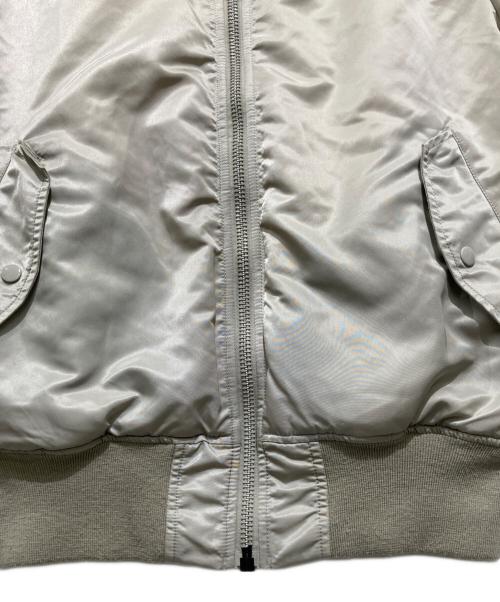 ALPHA（アルファ）ALPHA (アルファ) MA-1ジャケット グレー サイズ:Lの古着・服飾アイテム