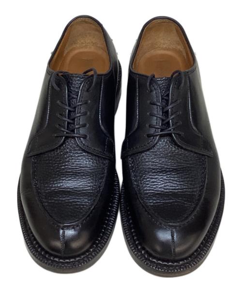 Rutt shoes（ラッドシューズ）RUTT SHOES (ラッドシューズ) スプリットVチップシューズ ブラック サイズ:SIZE 6 1/2の古着・服飾アイテム