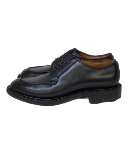 Rutt shoes（ラッドシューズ）RUTT SHOES (ラッドシューズ) スプリットVチップシューズ ブラック サイズ:SIZE 6 1/2の古着・服飾アイテム