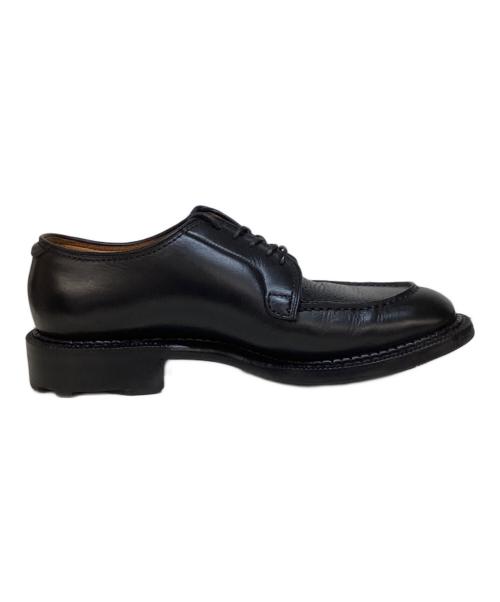 Rutt shoes（ラッドシューズ）RUTT SHOES (ラッドシューズ) スプリットVチップシューズ ブラック サイズ:SIZE 6 1/2の古着・服飾アイテム