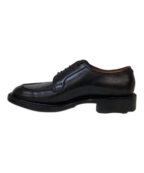 Rutt shoes（ラッドシューズ）RUTT SHOES (ラッドシューズ) スプリットVチップシューズ ブラック サイズ:SIZE 6 1/2の古着・服飾アイテム